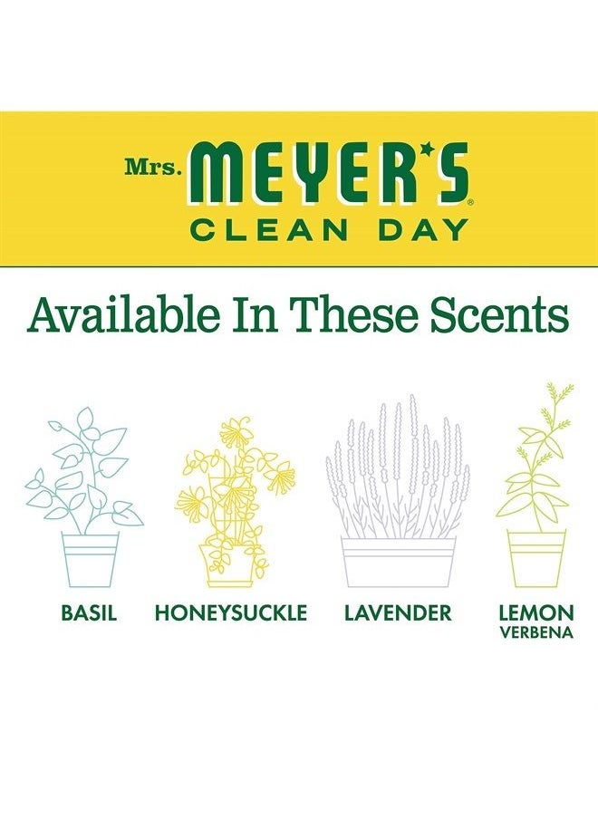 Mrs. Meyer's Clean Day - Mrs. Meyer's Hand Lotion for Dry Hands, Non-Greasy Moisturizer Made with Essential Oils, Honeysuckle, 12 oz - Image 1