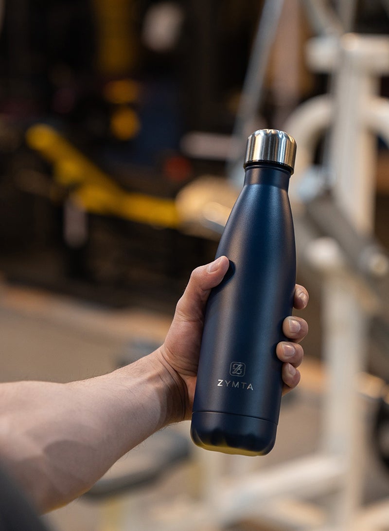 ZYMTA 500ML Stainless Steel Water Bottle | Double-Walled Vacuum Insulated Flask for Hot & Cold Drinks - Image 3
