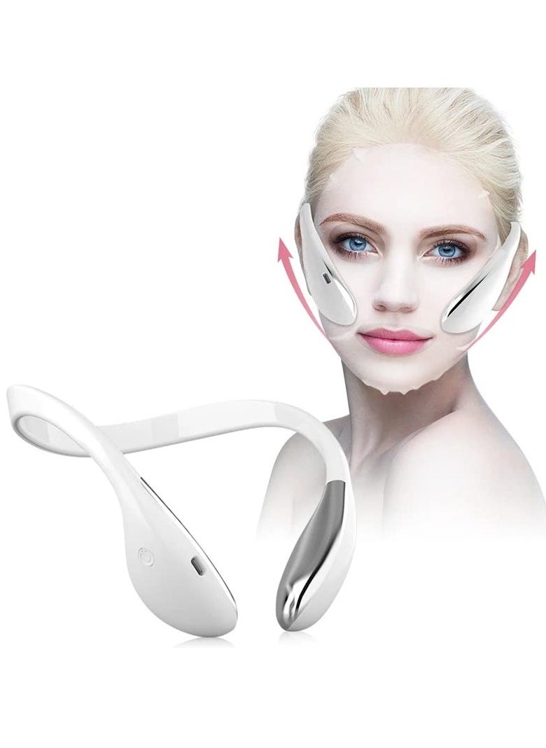 SYOSI - Electric V Face Lifting Machine, 3 Modes Microcurrent Facial Massager, Slimming and Firming Face Instrument to Reduce Double Chin, Intelligent Cellulite Massager for Women - Image 1