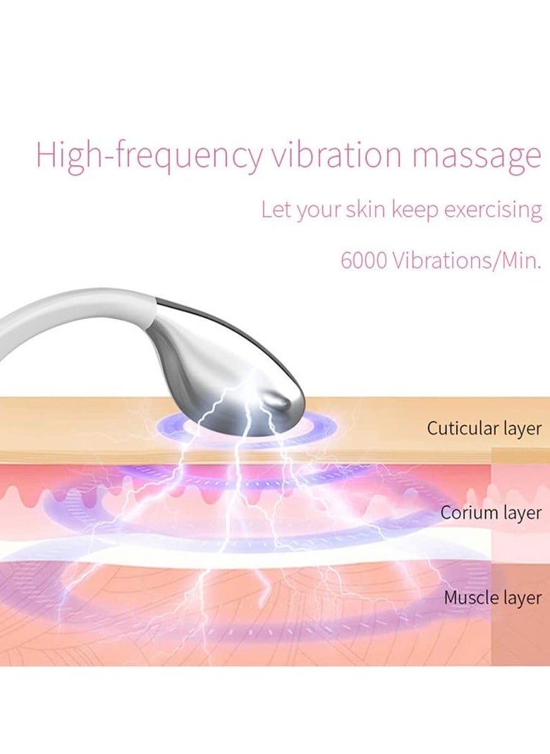 SYOSI - Electric V Face Lifting Machine, 3 Modes Microcurrent Facial Massager, Slimming and Firming Face Instrument to Reduce Double Chin, Intelligent Cellulite Massager for Women - Image 1