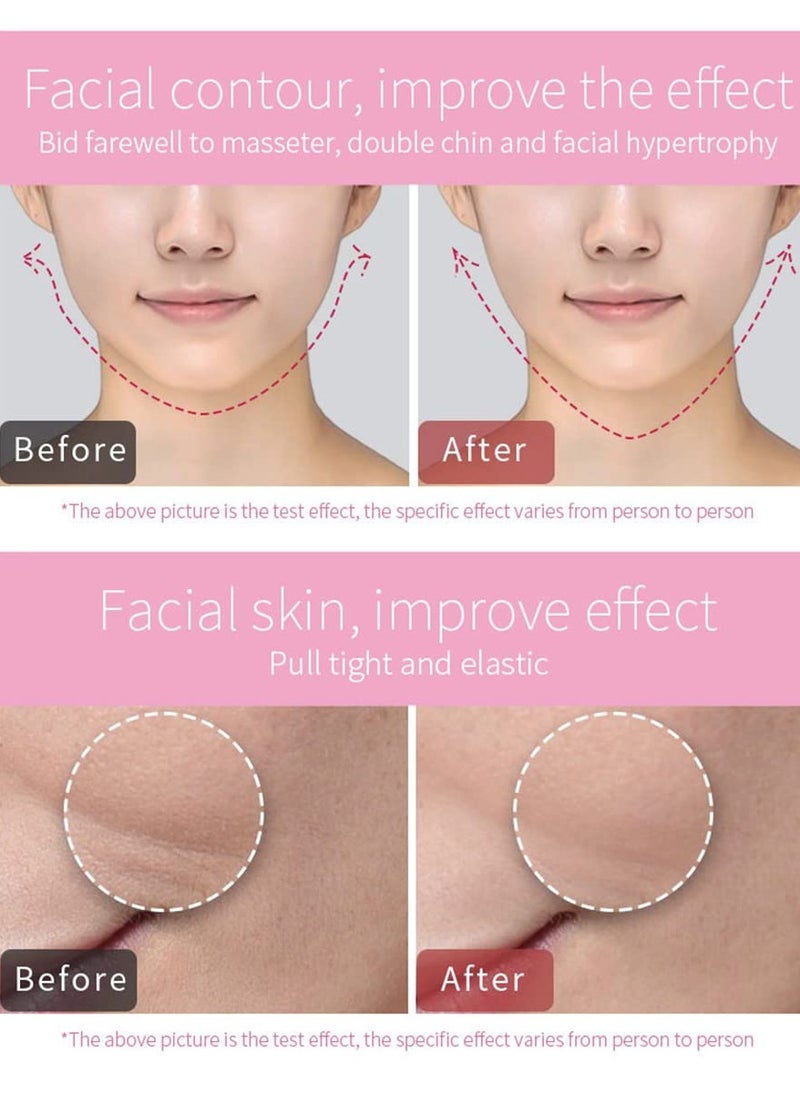 SYOSI - Electric V Face Lifting Machine, 3 Modes Microcurrent Facial Massager, Slimming and Firming Face Instrument to Reduce Double Chin, Intelligent Cellulite Massager for Women - Image 1