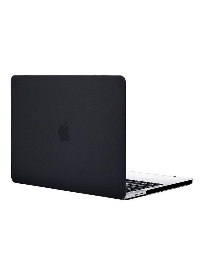 NIBEMINENT Soft-Touch Hard Case Cover For Apple MacBook Pro Retina 15-Inch Black  - Image 2