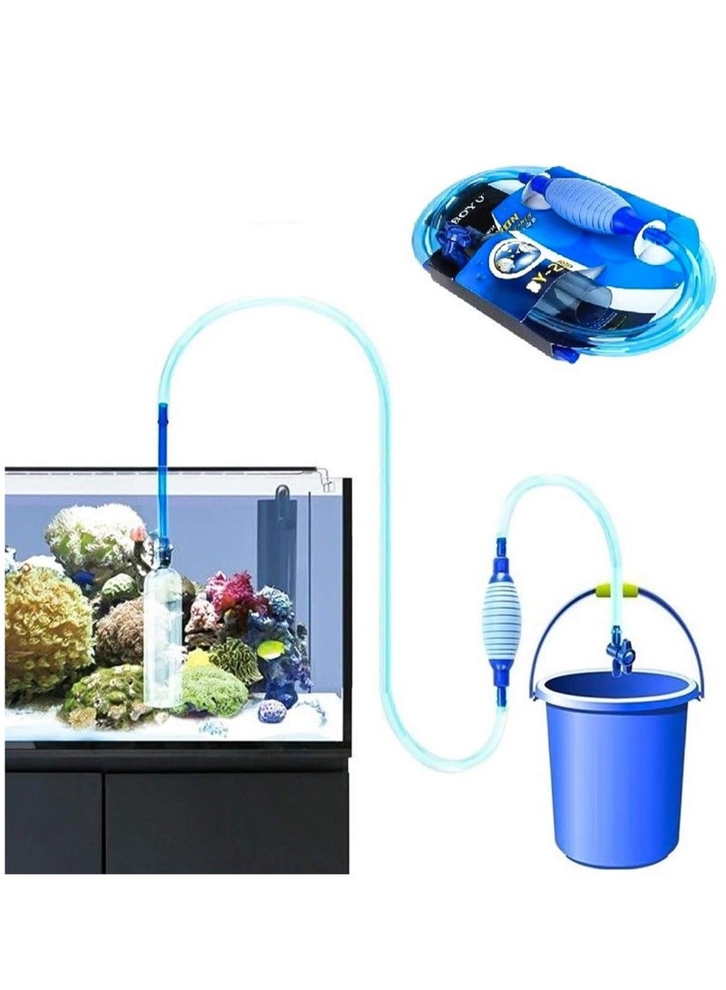 BOYU Instant Siphon Fish Tank Cleaning Aquarium Water Removal Cleaner for Gravel and Sand - Image 3