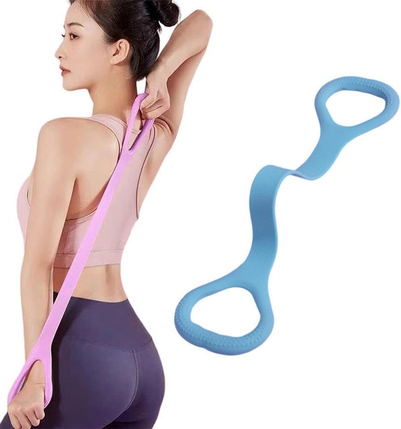 Figure 8 Resistance Band for Arm, Back, and Shoulder Exercises - Blue - Image 1