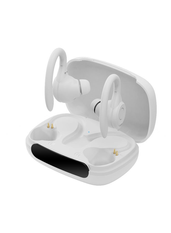Factory direct supply new ear-hanging Y7 wireless Bluetooth headset sports running private model tws with digital  display - Image 1