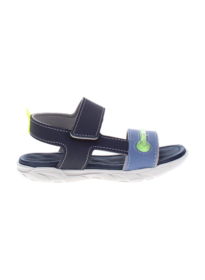 MOLEKINHO Back Strap Flat Sandals with Hook and Loop Closure  - Image 2