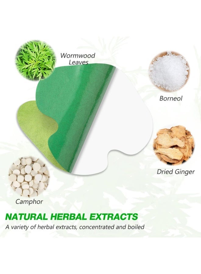 Sefudun Knee Relief Patch, Wormwood Pain Relief Plasters, Knee Relief Patches Kit Quick Relief of Pains for Knee,Waist, Back, Neck, Shoulder, Joints Pain 36 Patches - Image 3