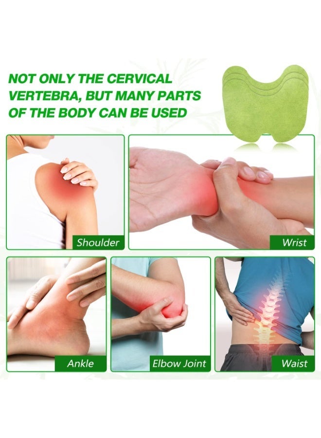 Sefudun Knee Relief Patch, Wormwood Pain Relief Plasters, Knee Relief Patches Kit Quick Relief of Pains for Knee,Waist, Back, Neck, Shoulder, Joints Pain 36 Patches - Image 5