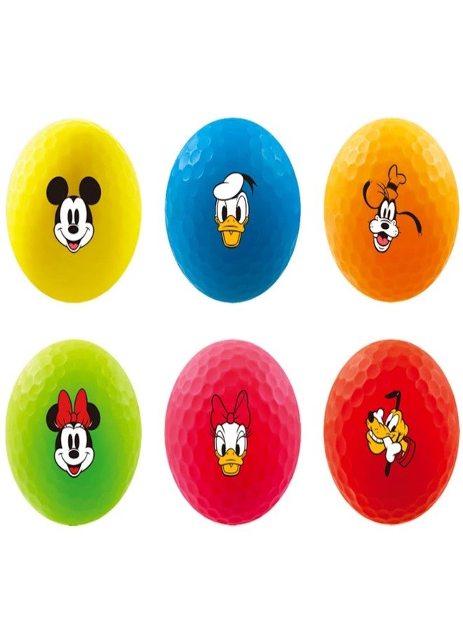 Volvik Mickey & Friends Disney Vimat Golf Balls (6 Pack, Mickey & Friends) - Image 2