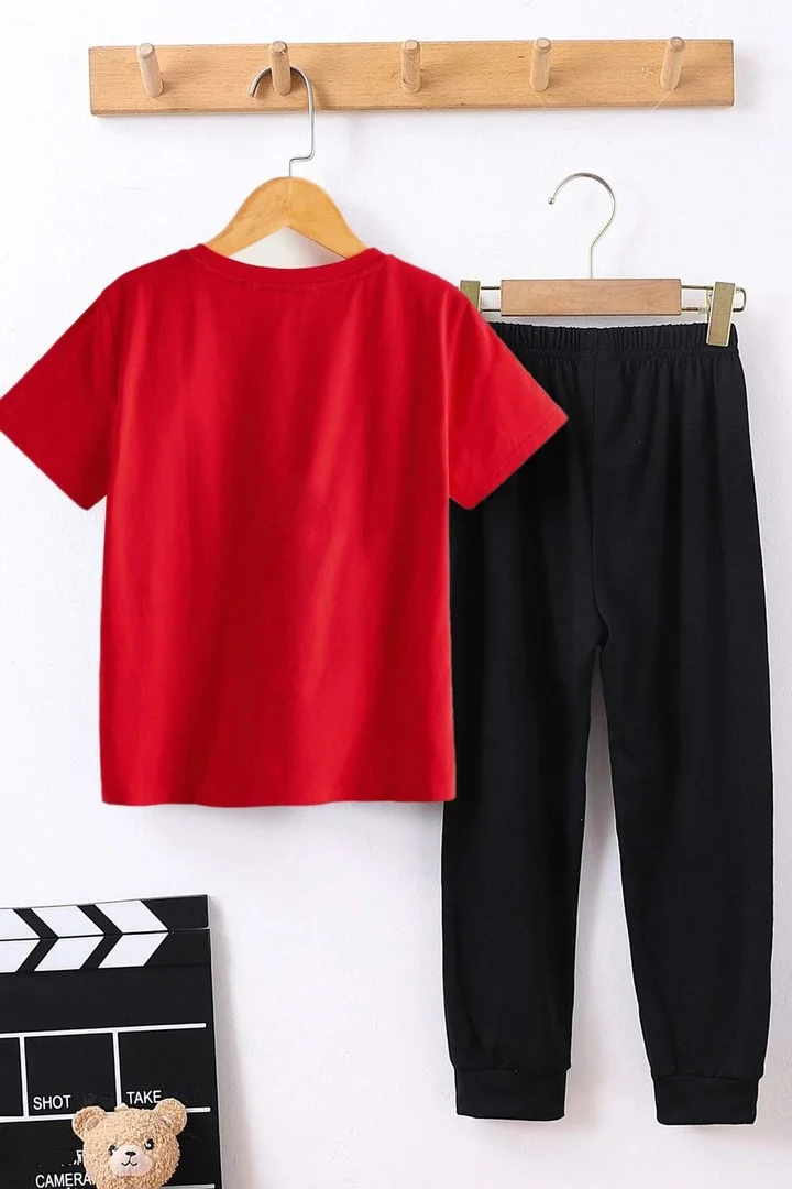 ONLYTRENDWEAR Kids Tweety Bottom - Top Tracksuit Set 3-4 Years Old Red