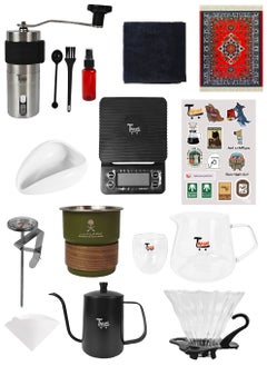 TNOM V60 Coffee Drip Set - 15-Pieces Kit with Tool Case  - Image 2
