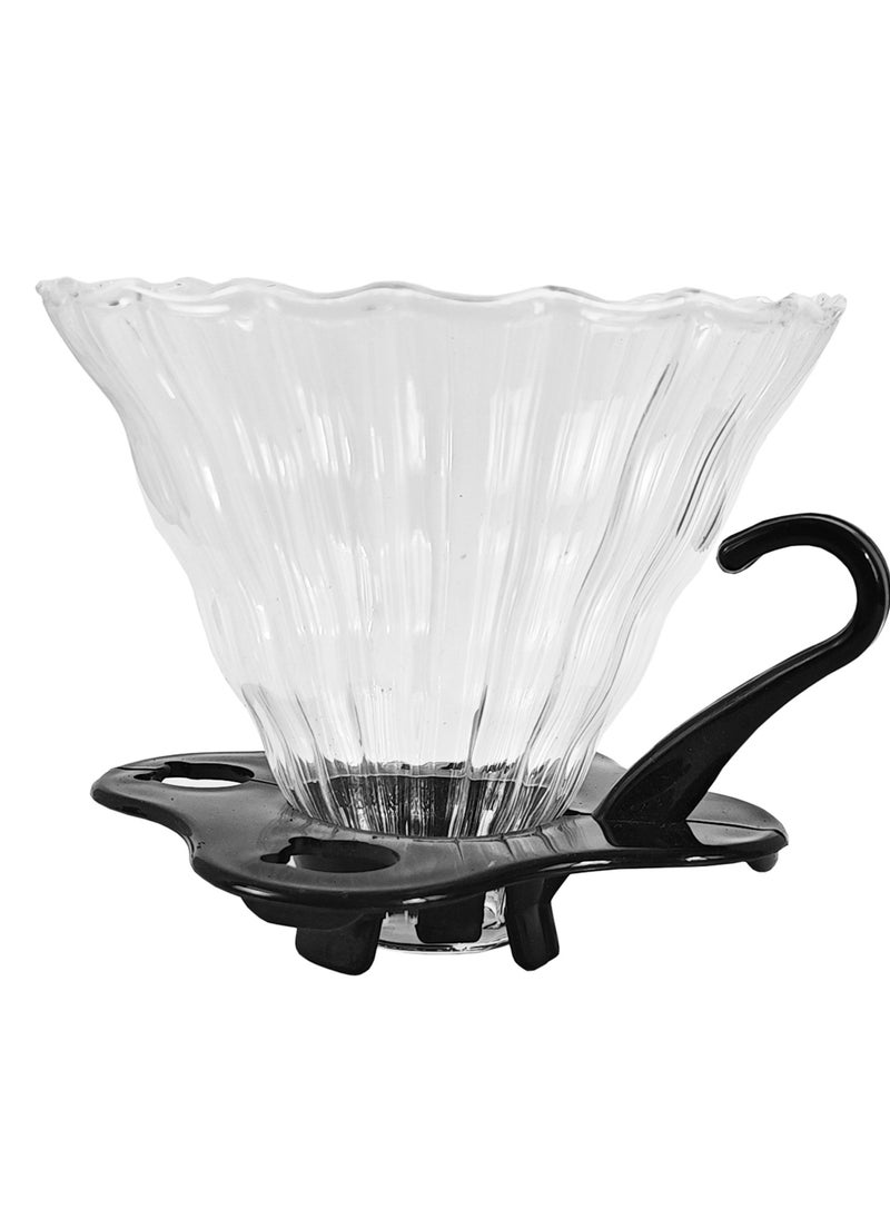 مجموعة أدوات تقطير V60 - طقم مكون من 15 قطعة مع حقيبة قهوة