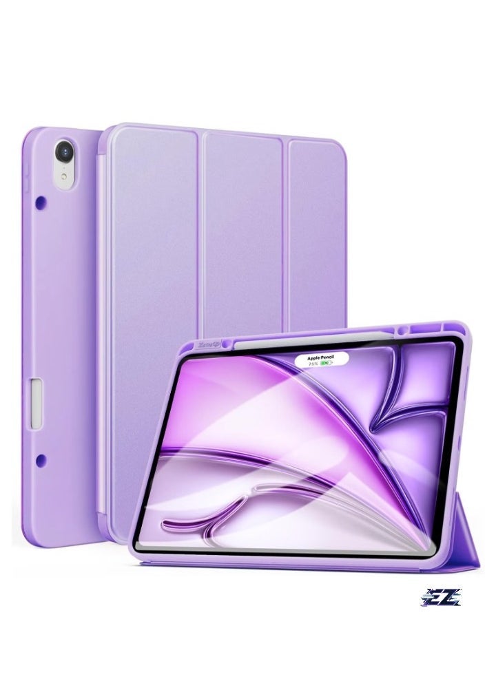 ELTRAZONE iPad Air 13 Inch Case M2 2024 – Smart iPad Case with Pencil Holder, Supports Pencil Pro and Pencil (USB-C), Touch ID Compatible, Auto Wake/Sleep Function – Durable, Stylish Protection for iPad Air 2024 - Image 1