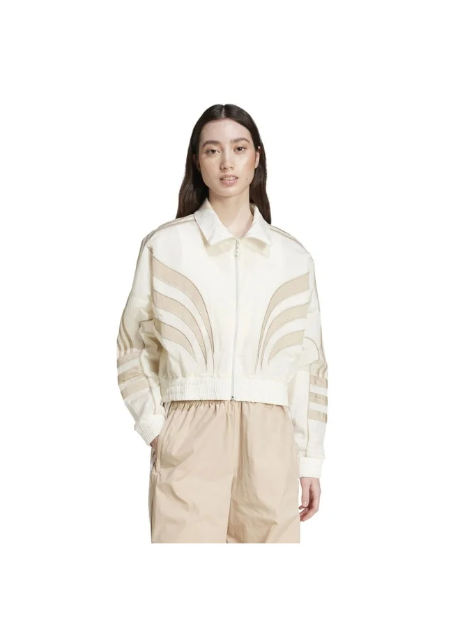adidas Originals CROP ATLANTA TT White Originals Women TRACK TOPS