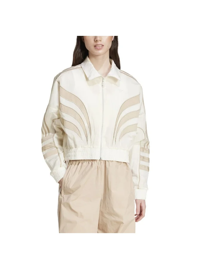 adidas Originals CROP ATLANTA TT White Originals Women TRACK TOPS