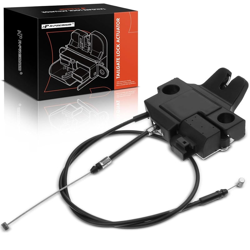 A-Premium Rear Tailgate Lock Actuator with Cables for Lexus IS250 IS350 IS F - Image 1