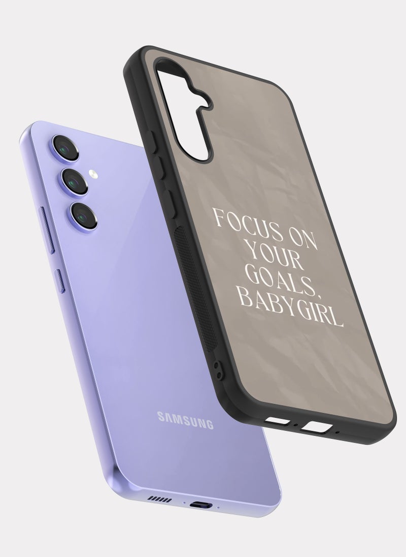 PXLAAT Samsung Galaxy A54 case cover English Quote - Image 2