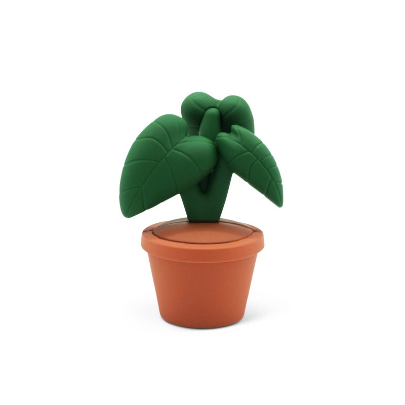 GOOFBALLS Mini Garden Figurines for Desk Decor â€“ Cute Accessories for Fairy Gardens, Terrariums, Succulent Pots & Office Spaces â€“ Tiny Plant Decor Statues - Black Velvet - Image 1