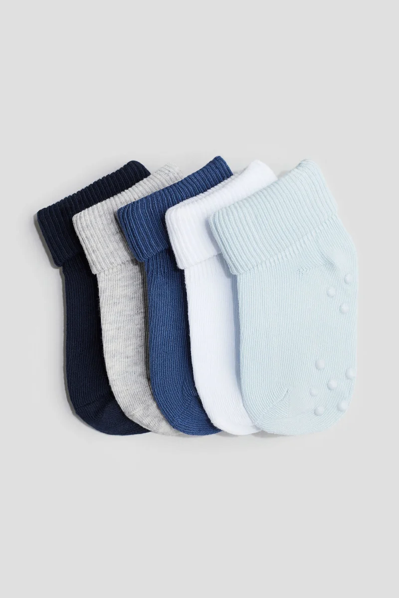 H&M 5-pack anti-slip socks
