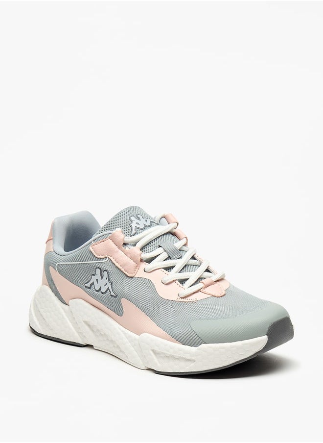 Kappa Women's Colourblock Sports Shoes with Lace-Up Closure  - Image 1