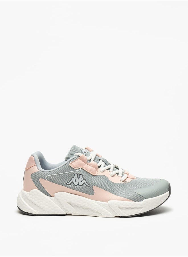 Kappa Women's Colourblock Sports Shoes with Lace-Up Closure  - Image 3