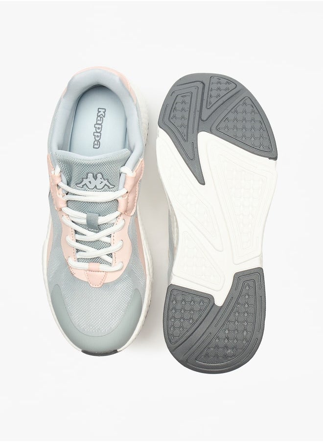 Kappa Women's Colourblock Sports Shoes with Lace-Up Closure  - Image 4