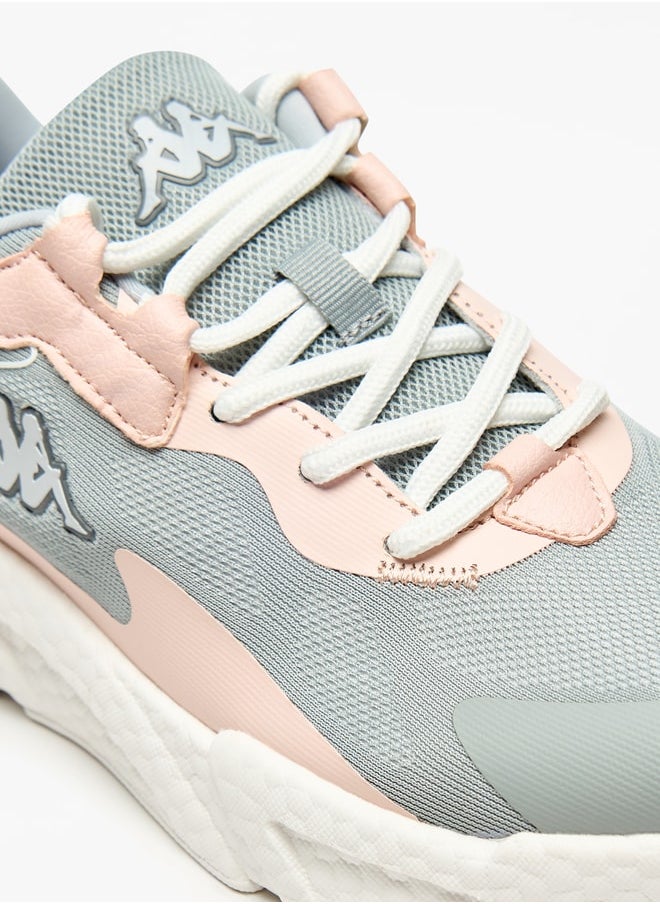 Kappa Women's Colourblock Sports Shoes with Lace-Up Closure  - Image 5