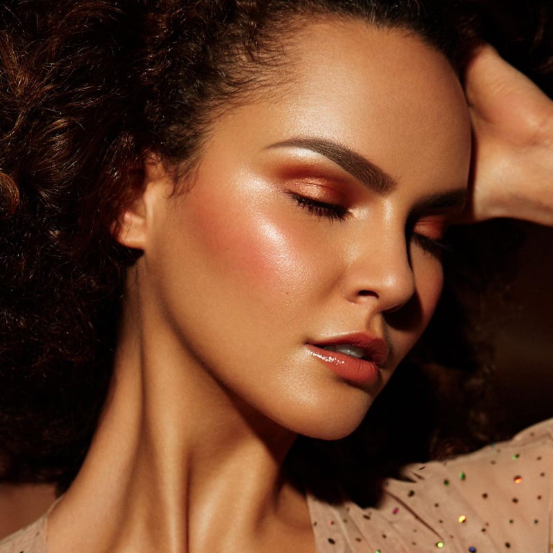 Boobeen Blush and Highlighter Palette- 4-color Metallic Shimmer Shadow Powder, Illuminator Makeup Set for Shading, Highlighting & Defining the Face - Image 5