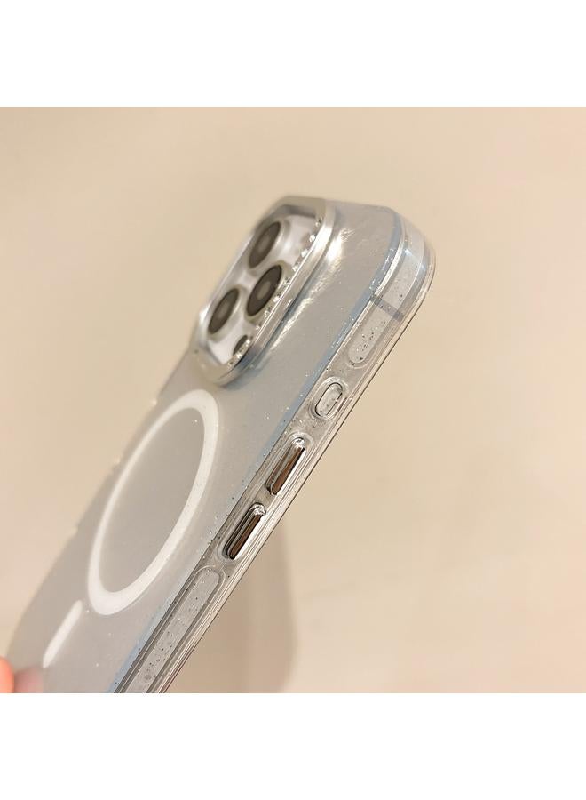 S-TOP Case For iPhone 12 Pro Max Tinfoil Texture MagSafe PC Phone Case - Image 4