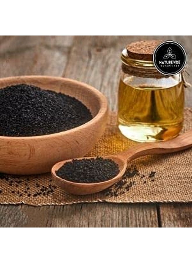Naturevibe Botanicals - Organic Premium Black Seed Oil 32 Ounces ; 100% Virgin First Press Nigella Sativa For Immune Support ; Omega 3 6 9 ; Unrefined ; Aids Digestion ; High Thymoquinone - Image 1