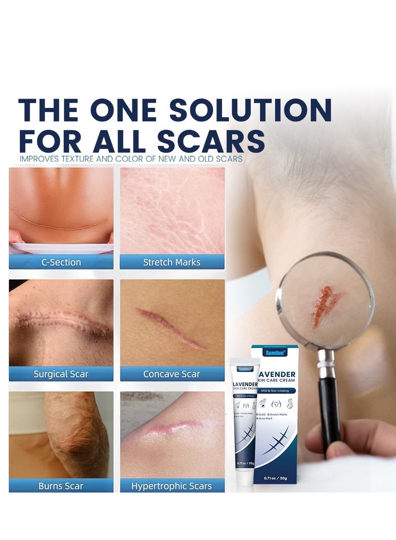 سوميفون كريم العناية بالبشرة باللافندر، كريم تقشير البشرة وإصلاحها، لطيف وغير مهيج - Image 4