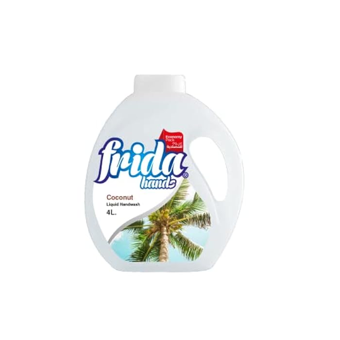 Frida hands coconut 4L white, Packaging may vary