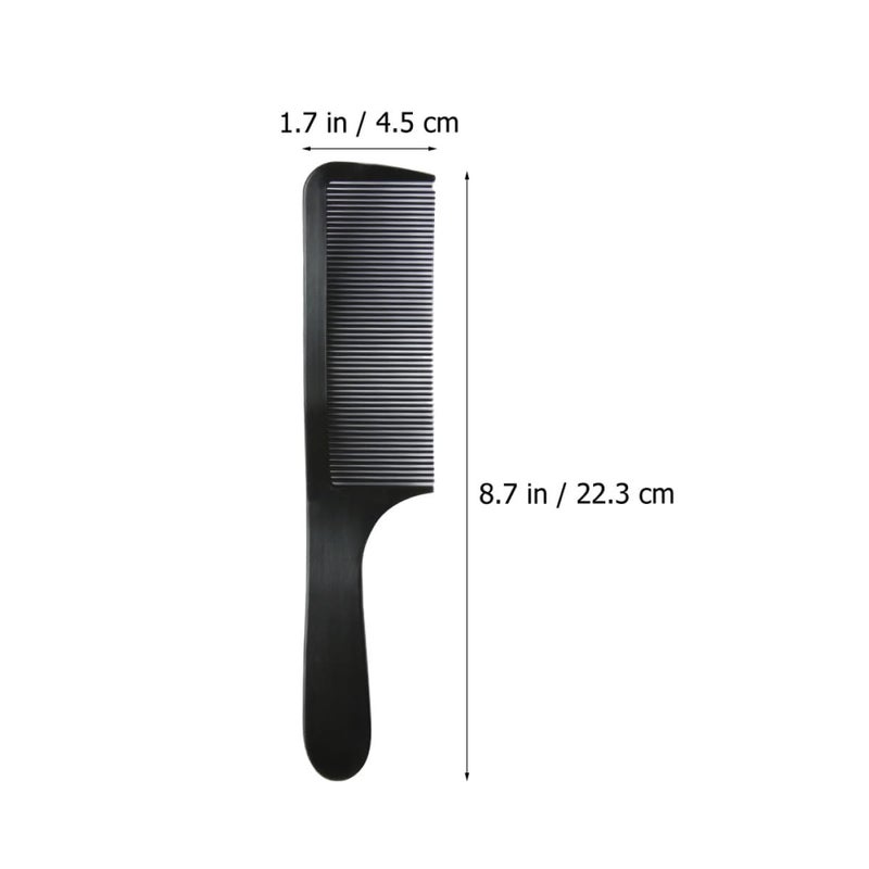 Professional Barber Combs Set 4Pcs Fine Teeth Round Handle Hair Cutting Styling - Image 3