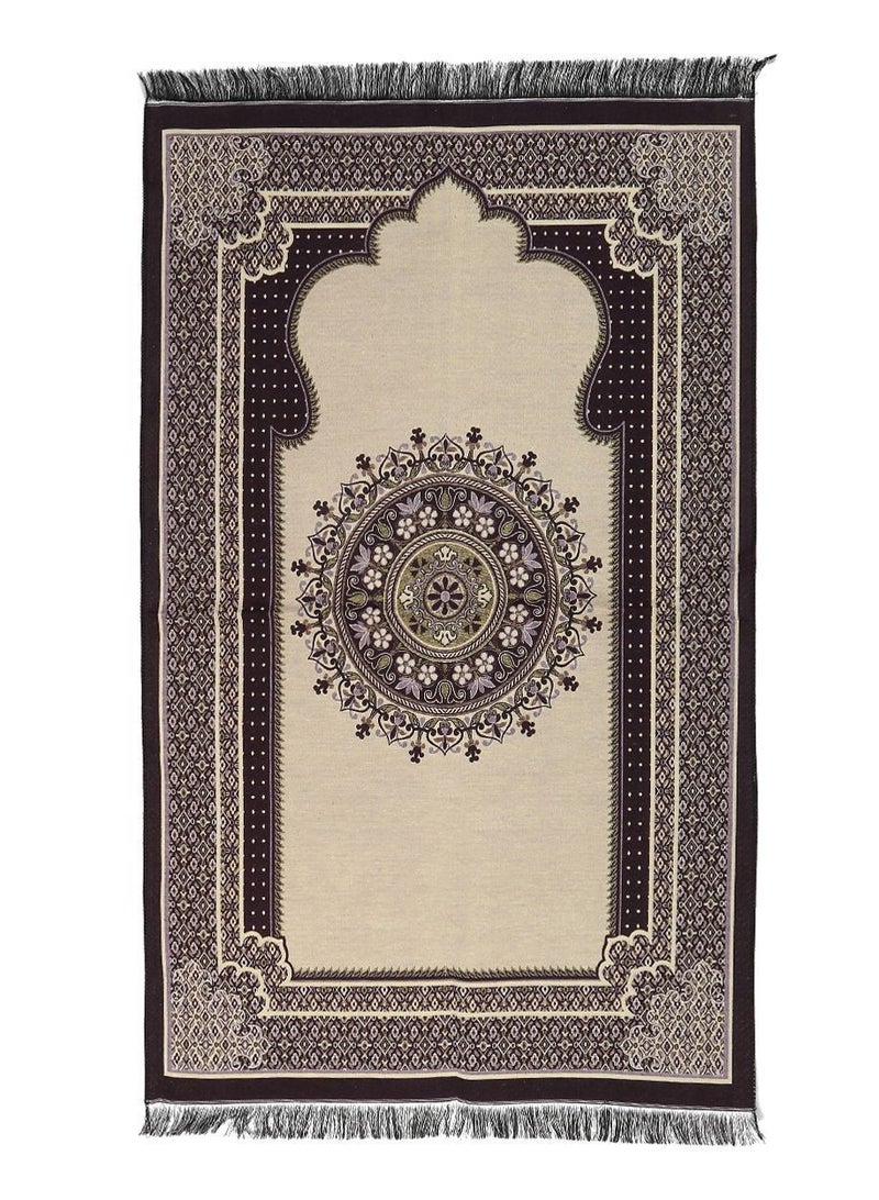 MANASEK Manasek Islamic Print Prayer Mat  - Image 1