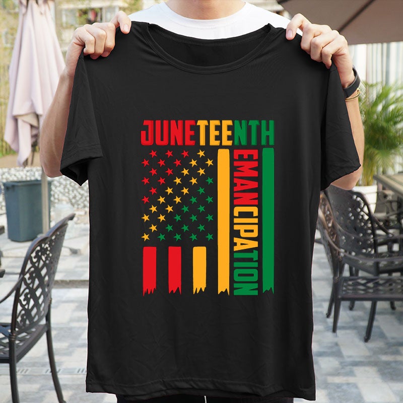 Juneteenth Day June Summer 1865 Feminist Men'S And Women'S Short-Sleeved T-Shirts - Image 2