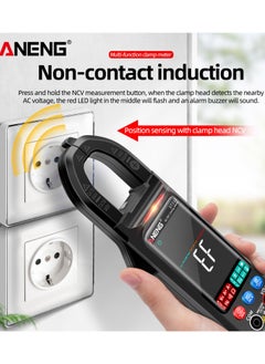 ANENG ST212 Clamp Meter Intelligent Digital Clamp Multimeter 6000 Counts Smart AC & DC Voltmeter 400A Ammeter VA Colored Display Auto Range Clamp Type Tester NCV Non-contact Voltage Measurer Resistanc  - Image 4