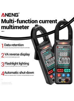 ANENG ST212 Clamp Meter Intelligent Digital Clamp Multimeter 6000 Counts Smart AC & DC Voltmeter 400A Ammeter VA Colored Display Auto Range Clamp Type Tester NCV Non-contact Voltage Measurer Resistanc  - Image 5