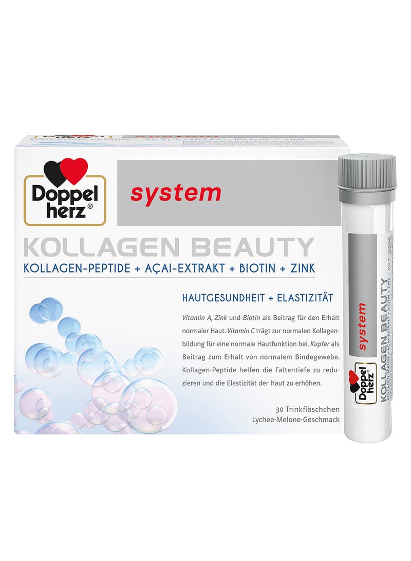 Doppelherz System Kollagen Beauty Drink Vial 30S