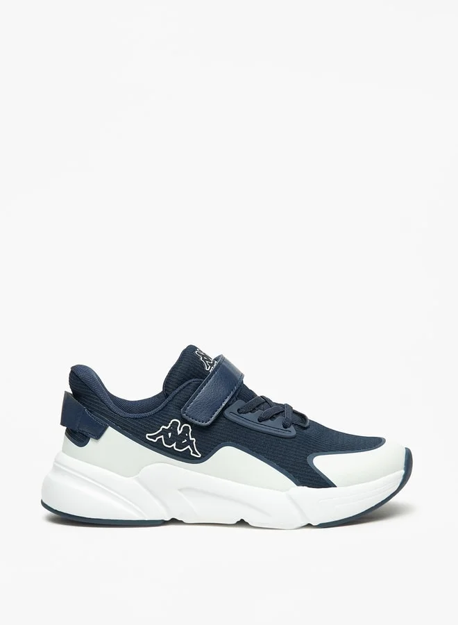 كابا Boys' Colourblock Walking Shoes with Hook and Loop Closure