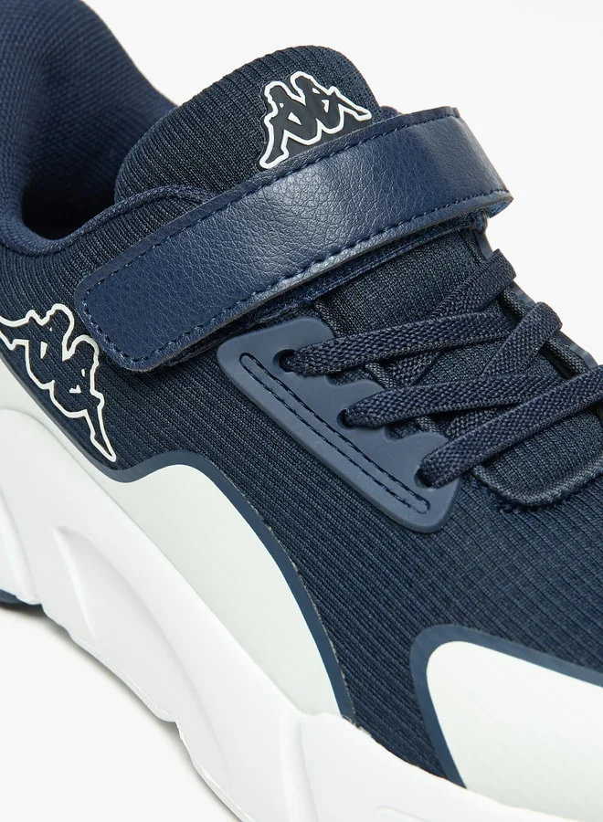 كابا Boys' Colourblock Walking Shoes with Hook and Loop Closure