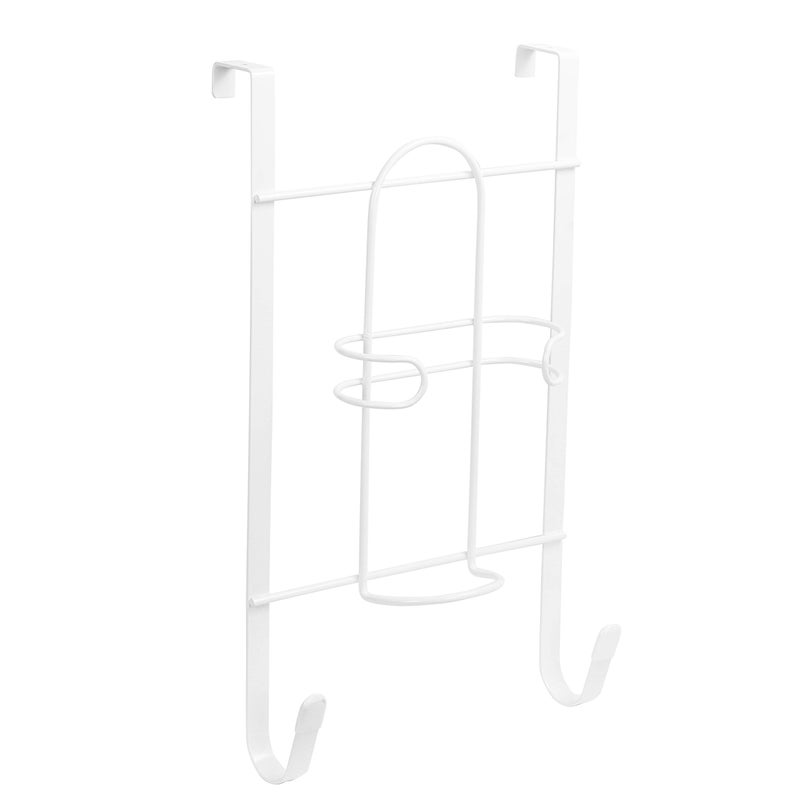 Spectrum Spectrum Diversified OvertheDoor Iron  Ironing Board Holder NoInstallation Iron Sturdy Steel Construction With Rubberized Hook Ends Laundry Room Storage  Closet Organization 