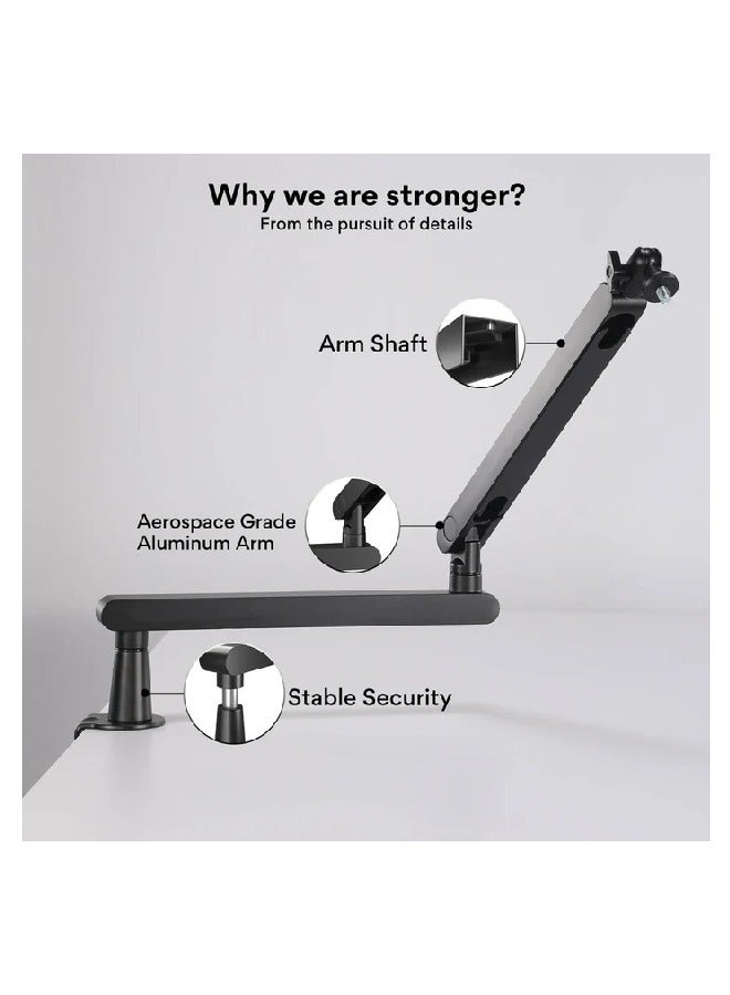 Maono BA92 Microphone Suspension Boom Arm Stand  - Image 5