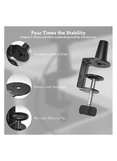Maono BA92 Microphone Suspension Boom Arm Stand  - Image 4