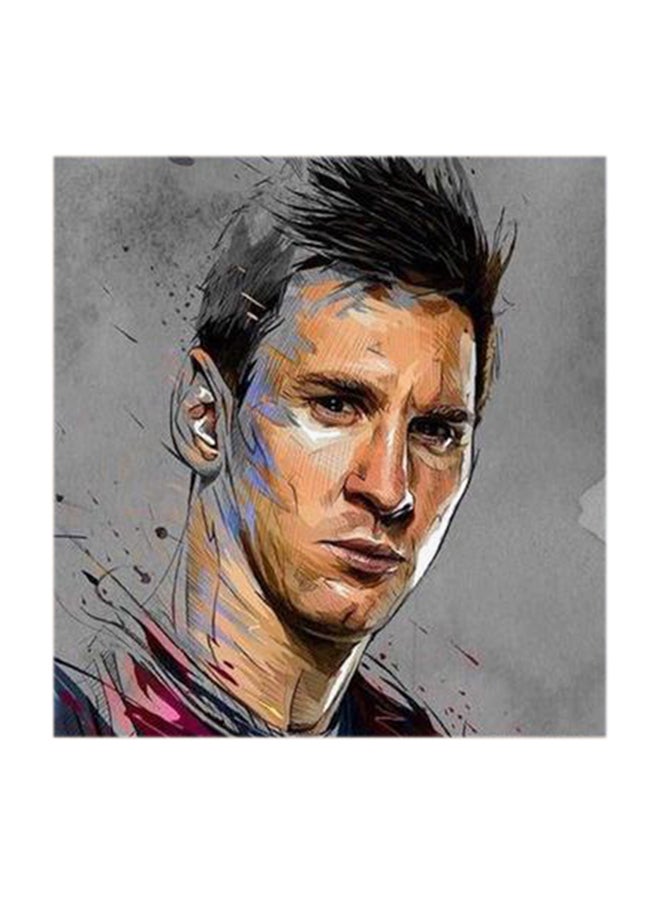 RYN Lionel Messi MDF Wall Art Multicolour 30x30centimeter - Image 1