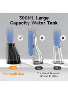 Mornwell Water Flossers for Teeth, 300ML Cordless Water Flosser, Mornwell 3s Pressure Crescendo Oral Irrigator, Professional Rechargeable Portable Water Flosser  - Image 2