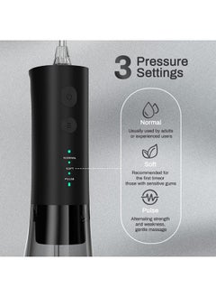 Mornwell Water Flossers for Teeth, 300ML Cordless Water Flosser, Mornwell 3s Pressure Crescendo Oral Irrigator, Professional Rechargeable Portable Water Flosser  - Image 3