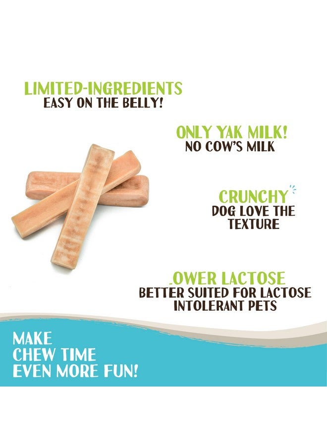 Raw Paws Himalayan Yak Chews For Dogs, Medium Chews (3Count)  Himalayan Cheese For Medium Dogs  Yak Bones For Dogs  Yak Milk Bones For Dogs  Dog Cheese Chews Himalayan Yak Chews For Medium Dogs - Image 2
