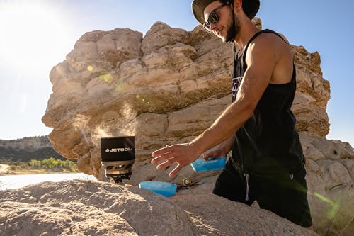 Jetboil MiniMo Camping and Backpacking Stove Cooking System with Adjustable Heat Control (Carbon) - Image 2