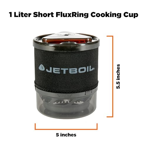 Jetboil MiniMo Camping and Backpacking Stove Cooking System with Adjustable Heat Control (Carbon) - Image 3