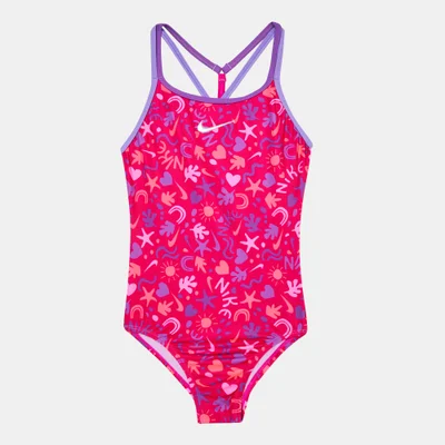 Nike Kids' Fun Forest T-Crossback One-Piece Swimsuit